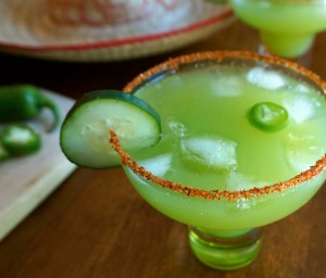 Spicy Cucumber Margarita