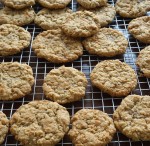Maple Brown Sugar Oatmeal Cookies